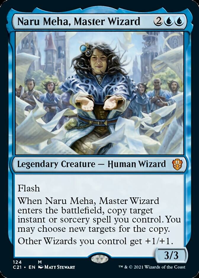 Naru Meha, Master Wizard [Commander 2021] | Exor Games Bridgewater