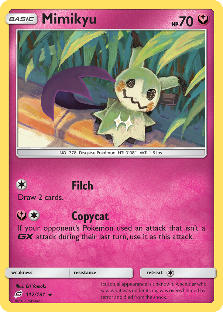 Mimikyu (112/181) [Sun & Moon: Team Up] | Exor Games Bridgewater