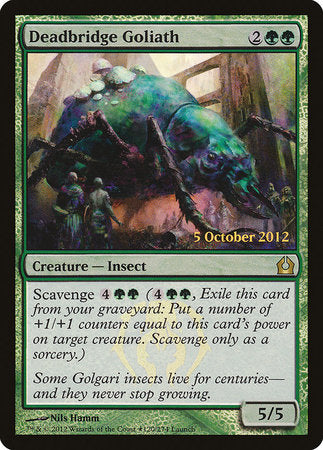 Deadbridge Goliath [Return to Ravnica Promos] | Exor Games Bridgewater