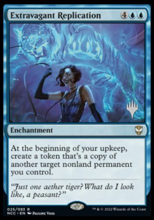 Extravagant Replication (Promo Pack) [Streets of New Capenna Commander Promos] | Exor Games Bridgewater