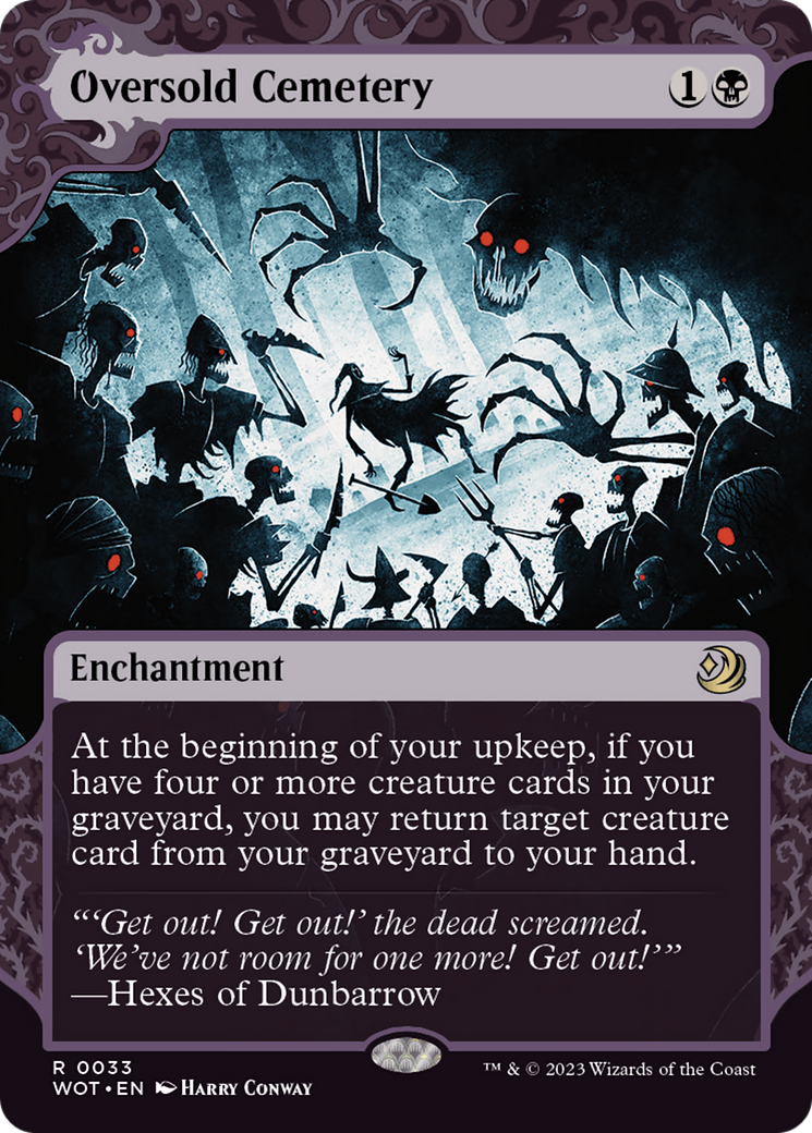 Oversold Cemetery [Wilds of Eldraine: Enchanting Tales] | Exor Games Bridgewater