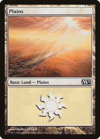 Plains (233) [Magic 2012] | Exor Games Bridgewater