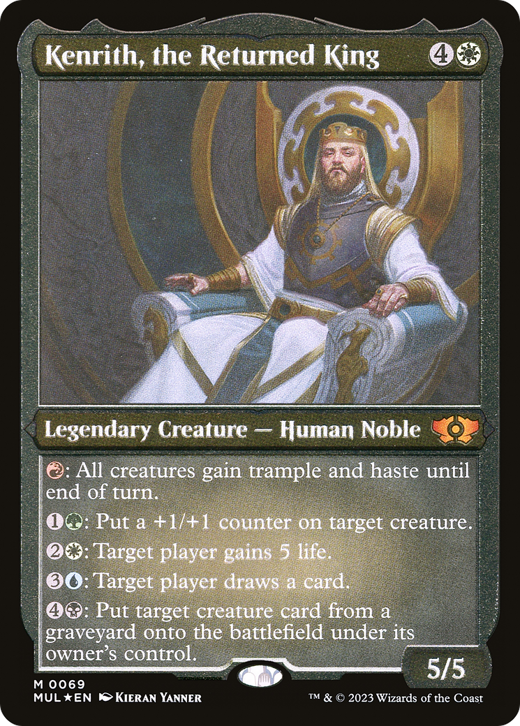 Kenrith, the Returned King (Foil Etched) [Multiverse Legends] | Exor Games Bridgewater