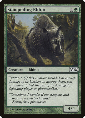 Stampeding Rhino [Magic 2010] | Exor Games Bridgewater
