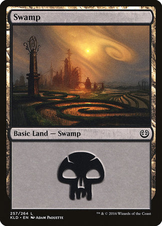 Swamp (257) [Kaladesh] | Exor Games Bridgewater