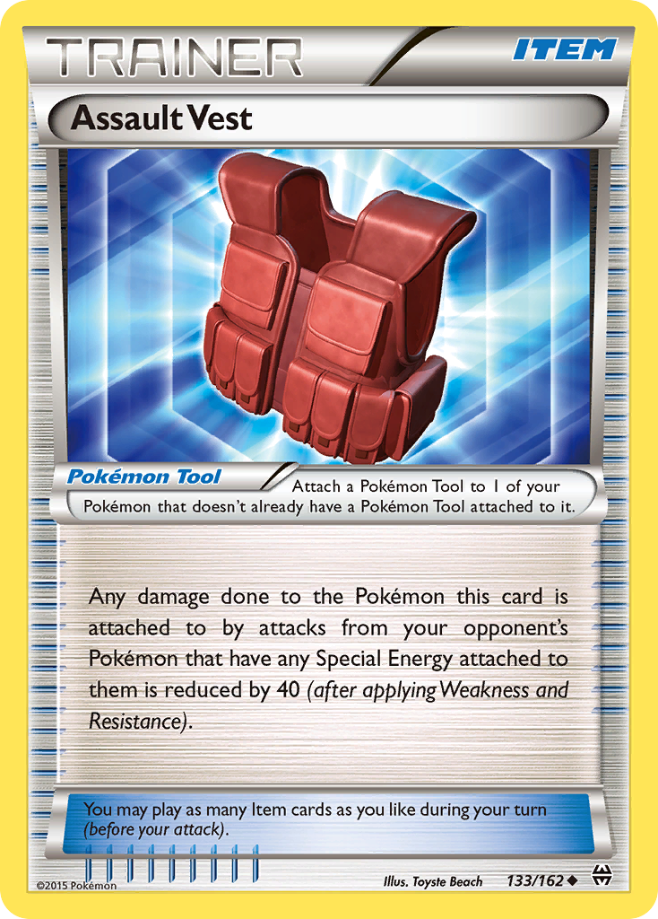 Assault Vest (133/162) [XY: BREAKthrough] | Exor Games Bridgewater