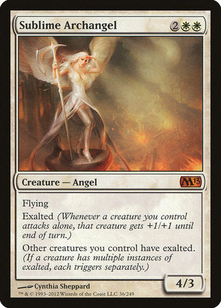 Sublime Archangel [Magic 2013] | Exor Games Bridgewater