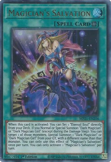 Magician's Salvation [MP21-EN256] Ultra Rare | Exor Games Bridgewater