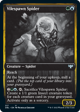 Vilespawn Spider [Innistrad: Double Feature] | Exor Games Bridgewater