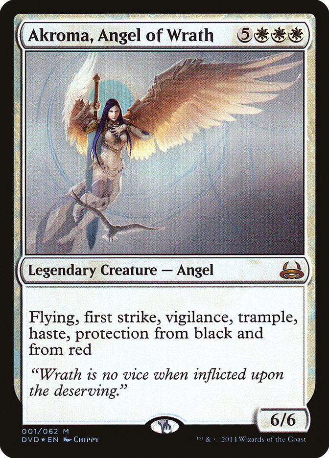 Akroma, Angel of Wrath (Divine vs. Demonic) [Duel Decks Anthology] | Exor Games Bridgewater