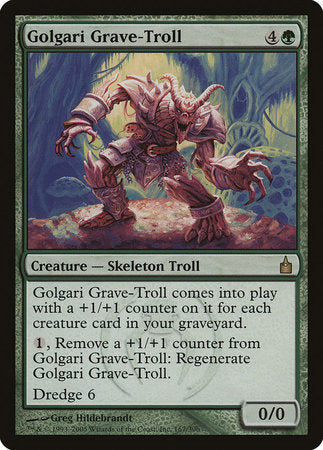 Golgari Grave-Troll [Ravnica: City of Guilds] | Exor Games Bridgewater