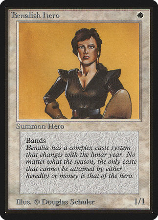 Benalish Hero [Limited Edition Beta] | Exor Games Bridgewater