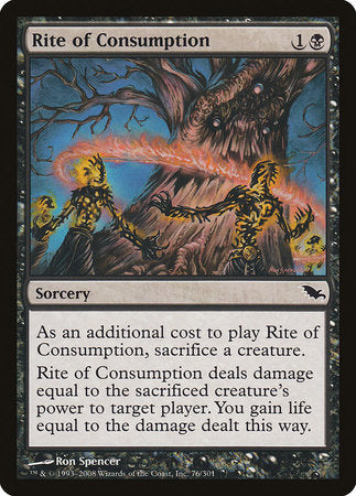 Rite of Consumption [Shadowmoor] | Exor Games Bridgewater