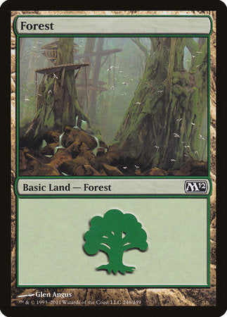 Forest (246) [Magic 2012] | Exor Games Bridgewater