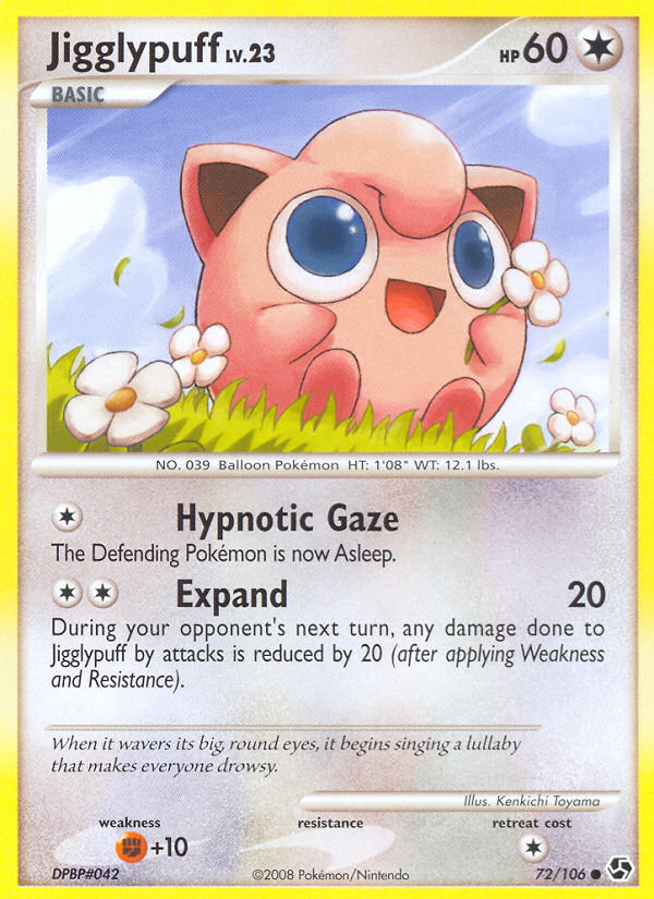 Jigglypuff (72/106) [Diamond & Pearl: Great Encounters] | Exor Games Bridgewater