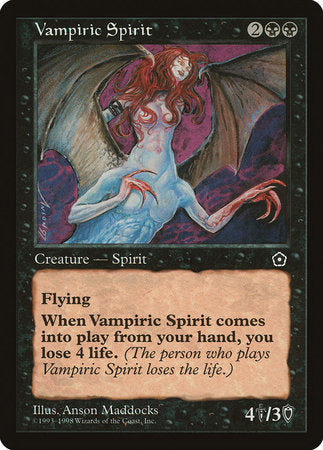 Vampiric Spirit [Portal Second Age] | Exor Games Bridgewater