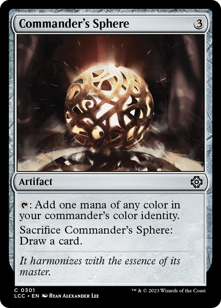 Commander's Sphere [The Lost Caverns of Ixalan Commander] | Exor Games Bridgewater