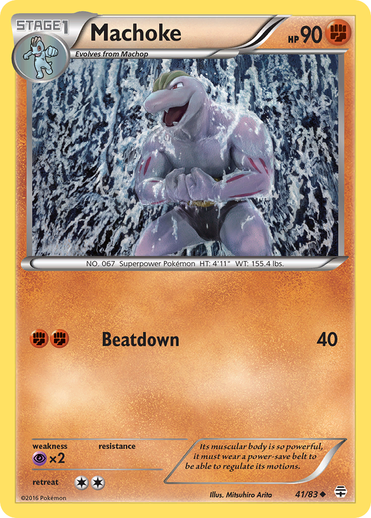 Machoke (41/83) [XY: Generations] | Exor Games Bridgewater