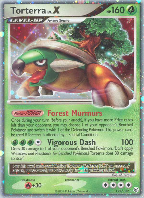 Torterra LV.X (122/130) [Diamond & Pearl: Base Set] | Exor Games Bridgewater