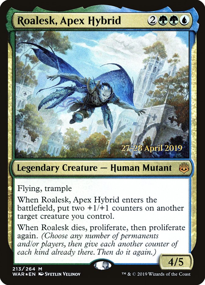 Roalesk, Apex Hybrid  [War of the Spark Prerelease Promos] | Exor Games Bridgewater