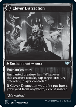 Distracting Geist // Clever Distraction [Innistrad: Double Feature] | Exor Games Bridgewater