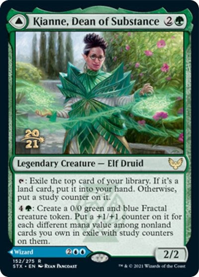 Kianne, Dean of Substance // Imbraham, Dean of Theory [Strixhaven: School of Mages Prerelease Promos] | Exor Games Bridgewater
