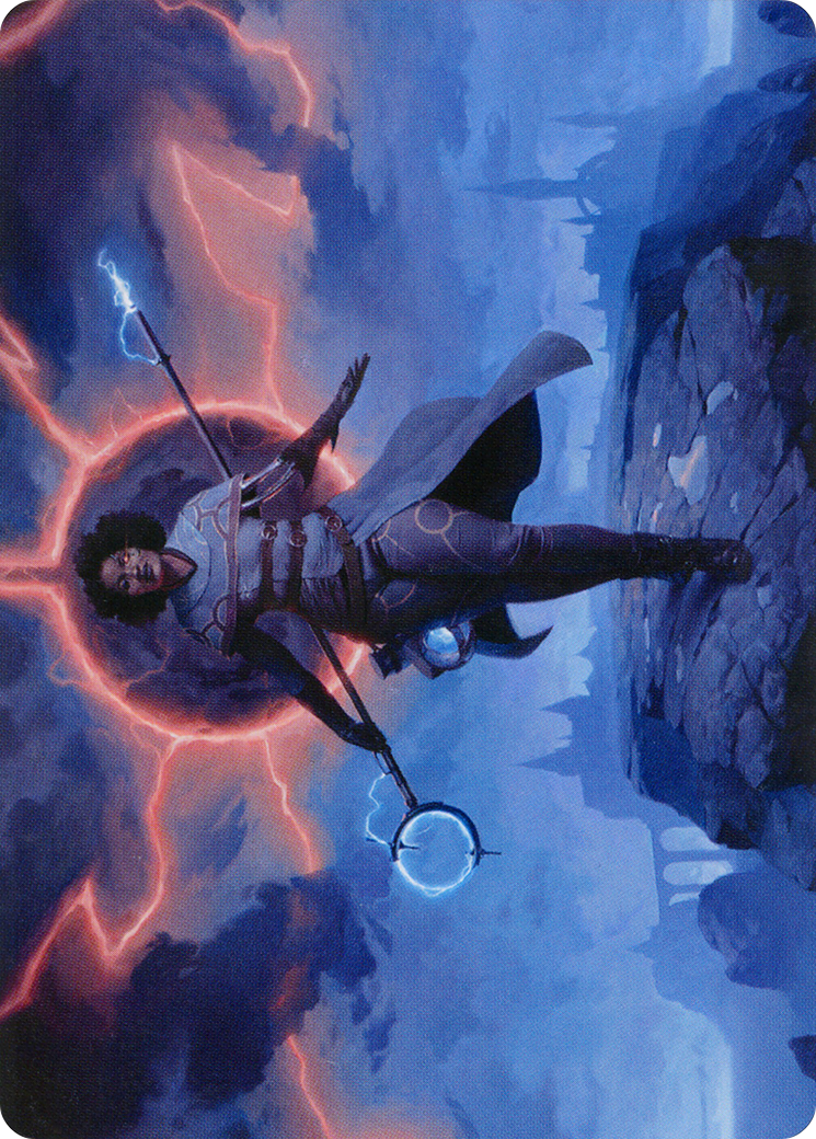 Rona, Herald of Invasion Art Card [March of the Machine Art Series] | Exor Games Bridgewater