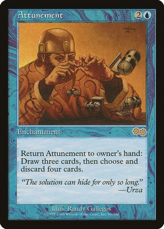 Attunement [Urza's Saga] | Exor Games Bridgewater