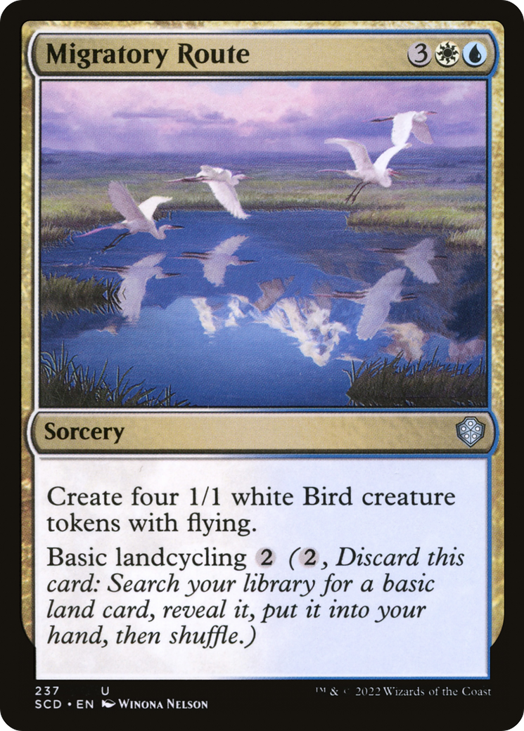 Migratory Route [Starter Commander Decks] | Exor Games Bridgewater