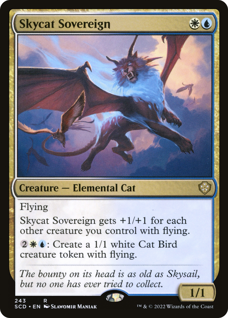 Skycat Sovereign [Starter Commander Decks] | Exor Games Bridgewater