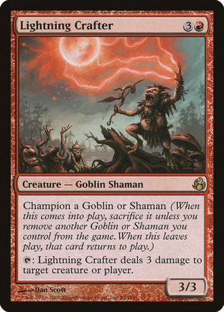 Lightning Crafter [Morningtide] | Exor Games Bridgewater