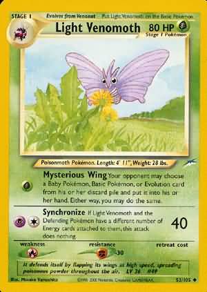 Light Venomoth (53/105) [Neo Destiny Unlimited] | Exor Games Bridgewater