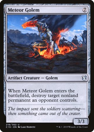 Meteor Golem [Commander 2019] | Exor Games Bridgewater