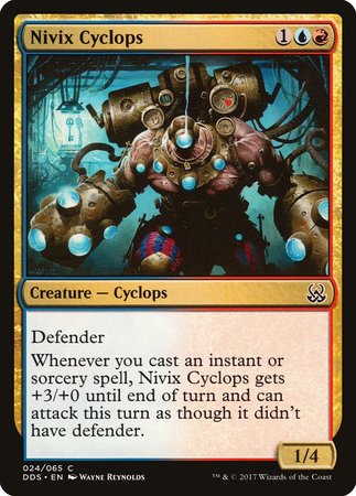 Nivix Cyclops [Duel Decks: Mind vs. Might] | Exor Games Bridgewater