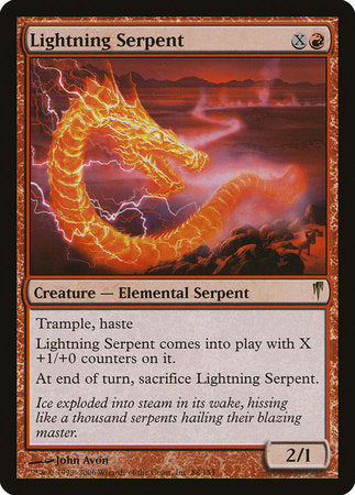 Lightning Serpent [Coldsnap] | Exor Games Bridgewater