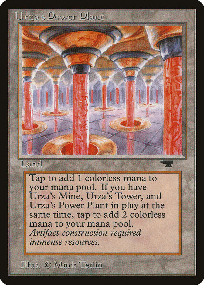 Urza's Power Plant (Red Columns) [Antiquities] | Exor Games Bridgewater