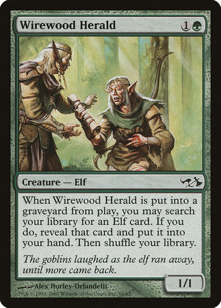 Wirewood Herald [Duel Decks: Elves vs. Goblins] | Exor Games Bridgewater