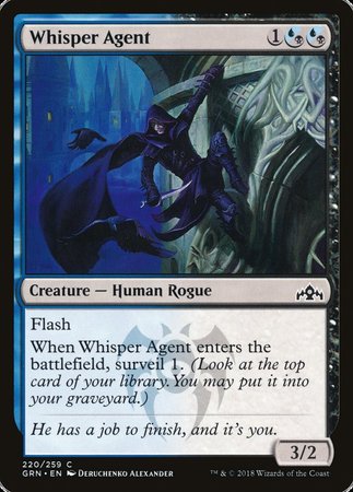 Whisper Agent [Guilds of Ravnica] | Exor Games Bridgewater