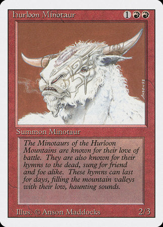 Hurloon Minotaur [Revised Edition] | Exor Games Bridgewater