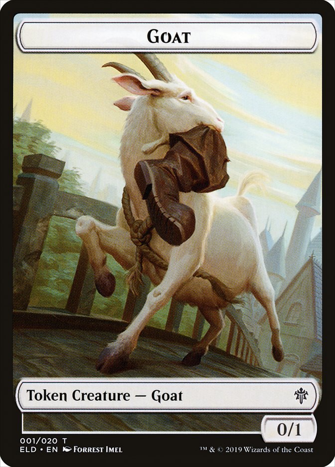 Goat [Throne of Eldraine Tokens] | Exor Games Bridgewater