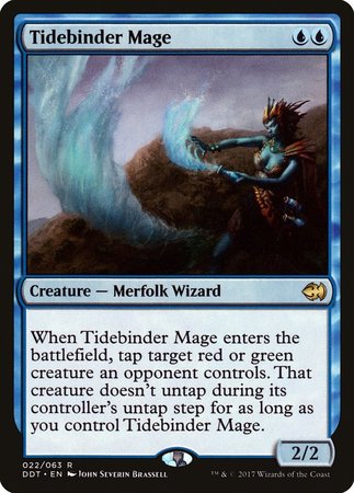Tidebinder Mage [Duel Decks: Merfolk vs. Goblins] | Exor Games Bridgewater