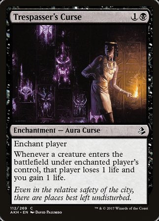 Trespasser's Curse [Amonkhet] | Exor Games Bridgewater