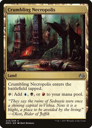 Crumbling Necropolis [Modern Masters 2017] | Exor Games Bridgewater