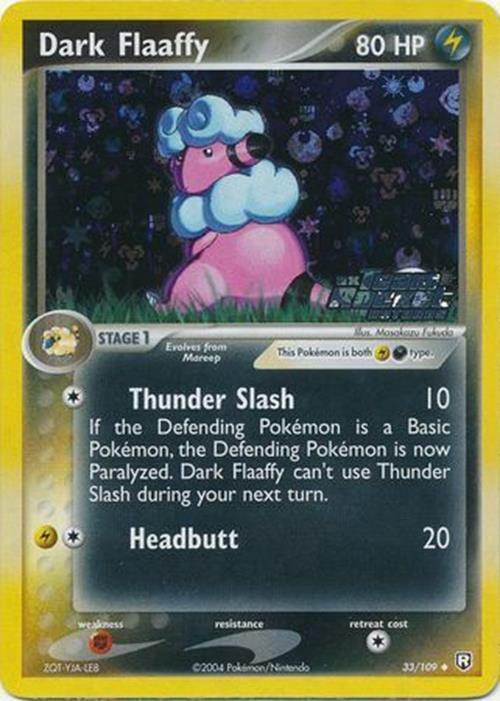 Dark Flaaffy (33/109) (Stamped) [EX: Team Rocket Returns] | Exor Games Bridgewater