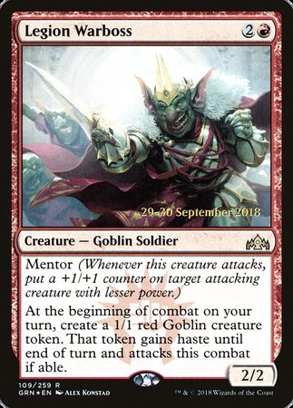 Legion Warboss [Guilds of Ravnica Promos] | Exor Games Bridgewater