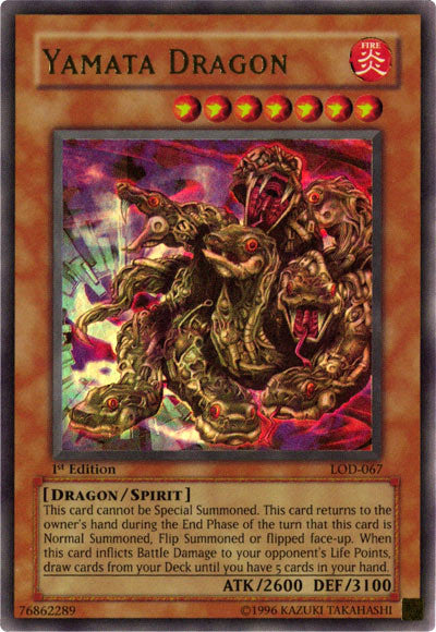 Yamata Dragon [LOD-067] Ultra Rare | Exor Games Bridgewater