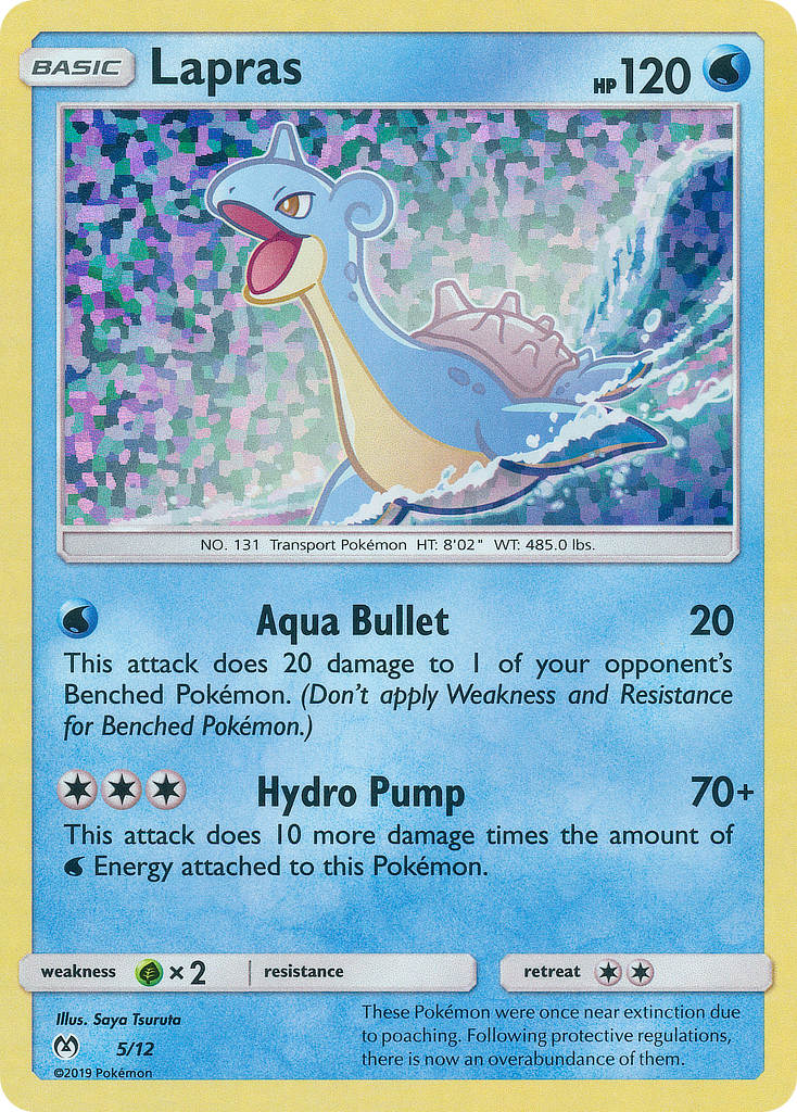 Lapras (5/12) [McDonald's Promos: 2019 Collection] | Exor Games Bridgewater