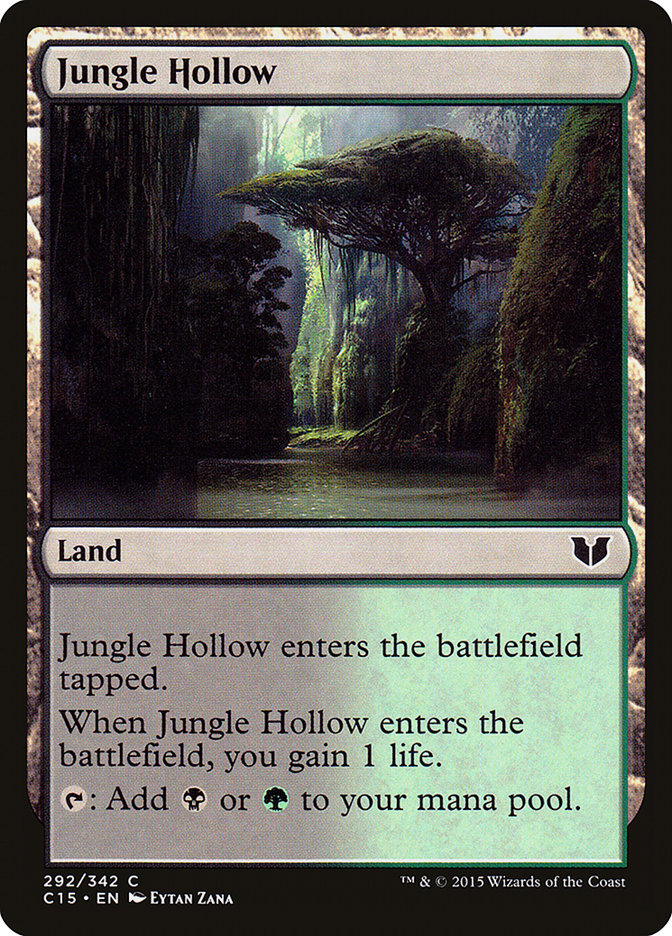 Jungle Hollow [Commander 2015] | Exor Games Bridgewater