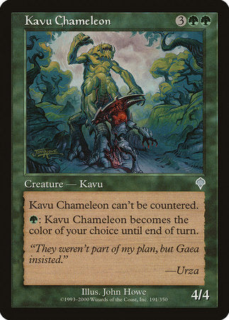 Kavu Chameleon [Invasion] | Exor Games Bridgewater