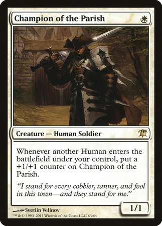 Champion of the Parish [Innistrad] | Exor Games Bridgewater